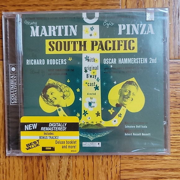 Is South Pacific with original B'way cast CD - Picture 1 of 2